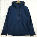 【中古】 【MEN 039 s M】 ブラックダイヤモンド ヘリオ シェル ジャケット Helio Shell Jacket ゴアテックス ハードシェル フーディ BLACK DIAMOND ネイビー系