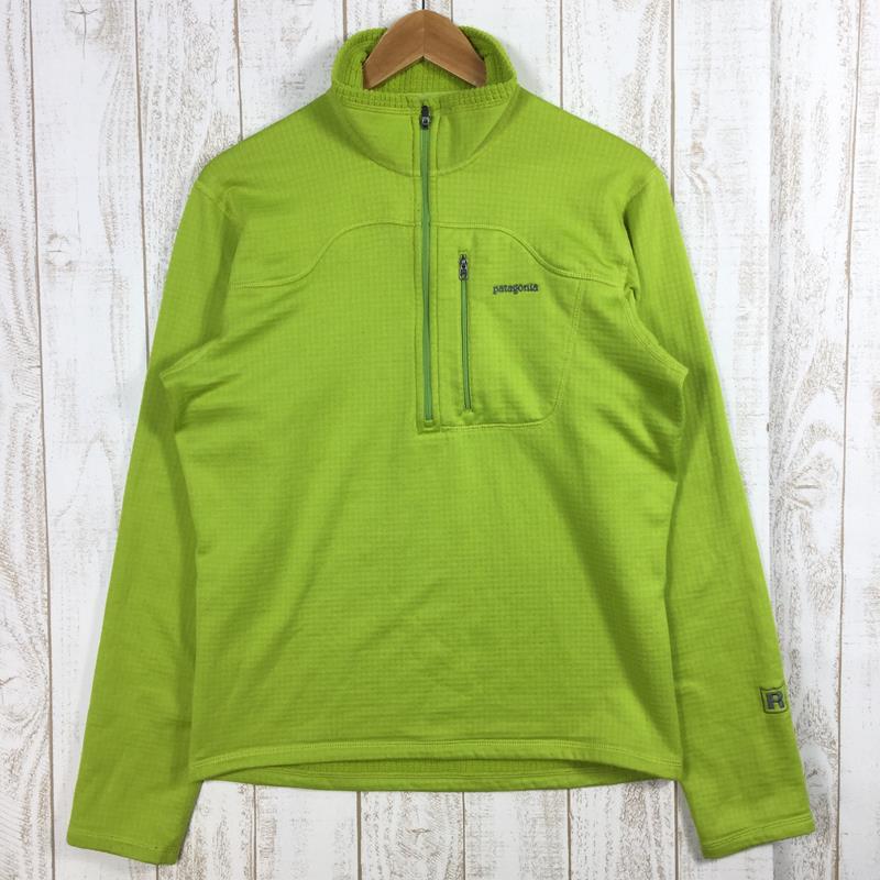 【中古】 【MEN's S】 パタゴニア R1 プルオーバー R1 PULLOVER レギュレーター ポーラテック パワードライ フリース ジャケット PATAGONIA 40107 LEK グリーン系