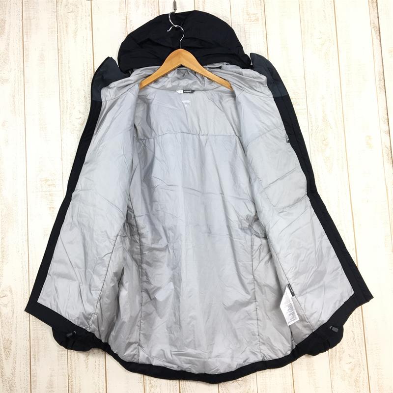 【中古】 【MEN's M】 ノローナ リンゲン ドライ 2 サーモ 60 ジャケット Lyngen Dri2 Thermo60 Jacket 防水透湿 インサレーション フーディ NORRONA 2005-21 7718 Caviar ブラック系 3