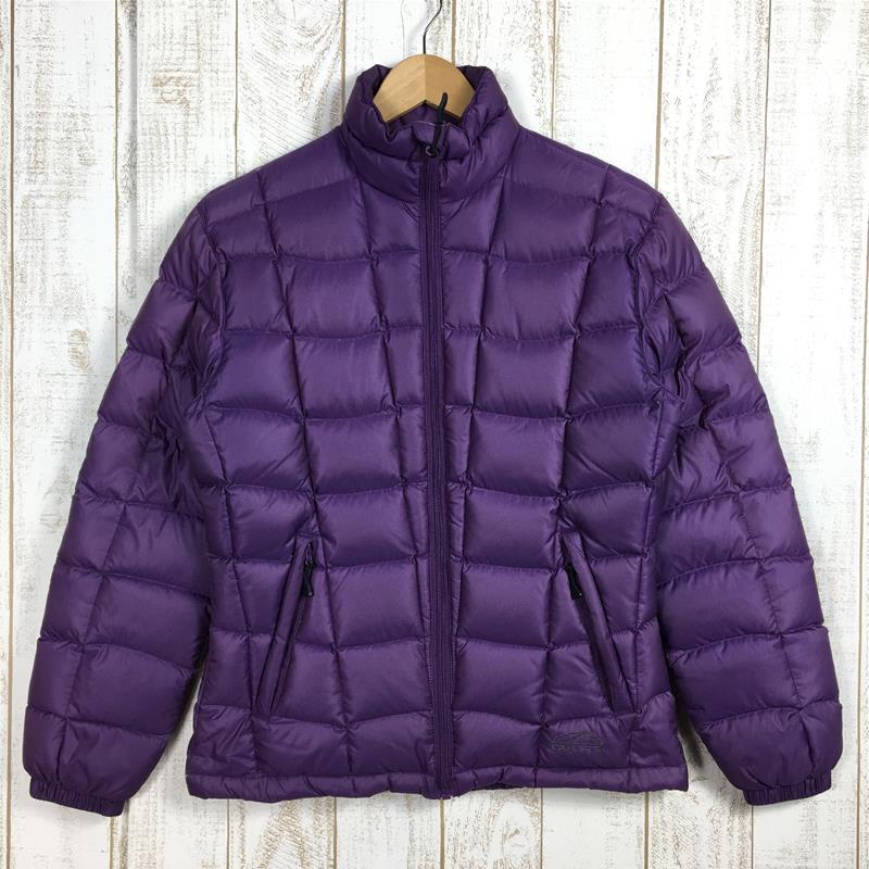 【中古】 【WOMEN 039 s S】 ゴーライト ライト ダウン ジャケット Light Down Jacket ブランド消滅 生産終了モデル 入手困難 GOLITE パープル系