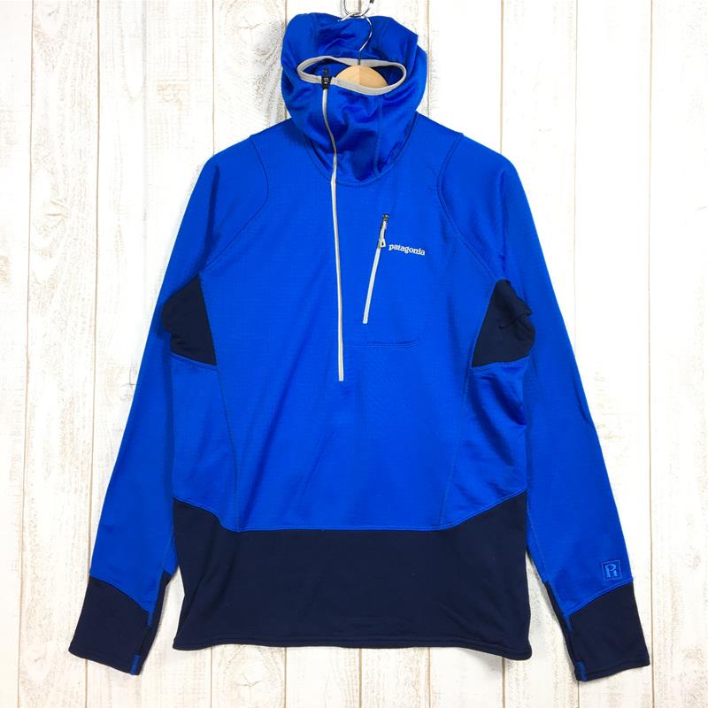 【中古】 【MEN 039 s L】 パタゴニア R1 フーディ R1 HOODY レギュレーター ポーラテック パワードライ フリース ジャケット PATAGONIA 40073 ANDB Andes Blue ブルー系