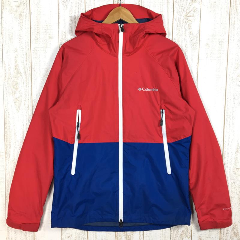 【中古】 【MEN's M】 コロンビア デクルーズ サミット ジャケット DECRUZ SUMMIT JACKET オムニヒート COLUMBIA PM3132 レッド系