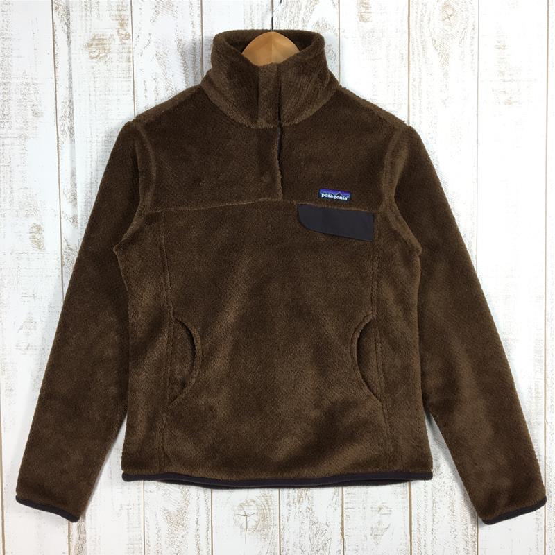 【中古】 【WOMEN's S】 パタゴニア リツール スナップT RE-TOOL SNAP-T PULLOVER フリース ジャケット ポーラテック サーマルプロ プルオーバー 生産終了モデル 入手困難 PATAGONIA 25441 FAX ブラウン