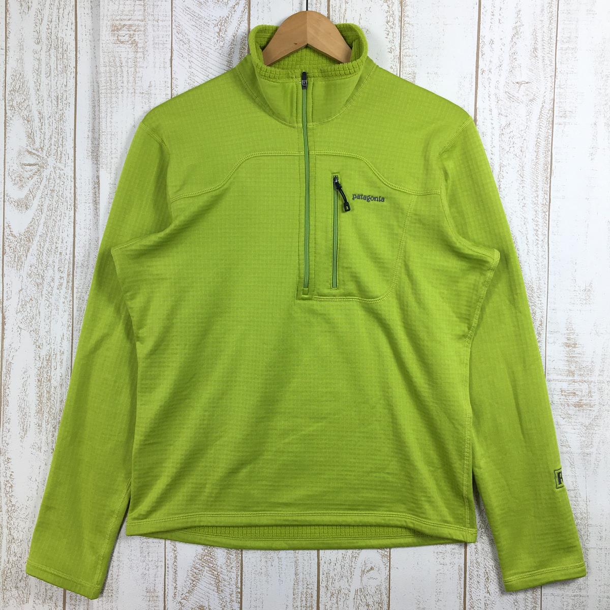 【中古】 【MEN's S】 パタゴニア R1 プルオーバー R1 Pullover レギュレーター ポーラテック パワードライ フリース ジャケット PATAGONIA 40107 LEK グリーン系