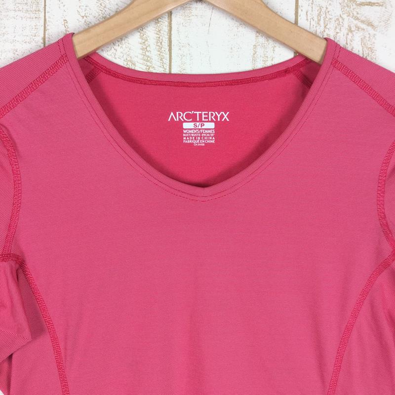 【中古】 【WOMEN's S】 アークテリクス クイックドライ Tシャツ ARCTERYX ピンク系