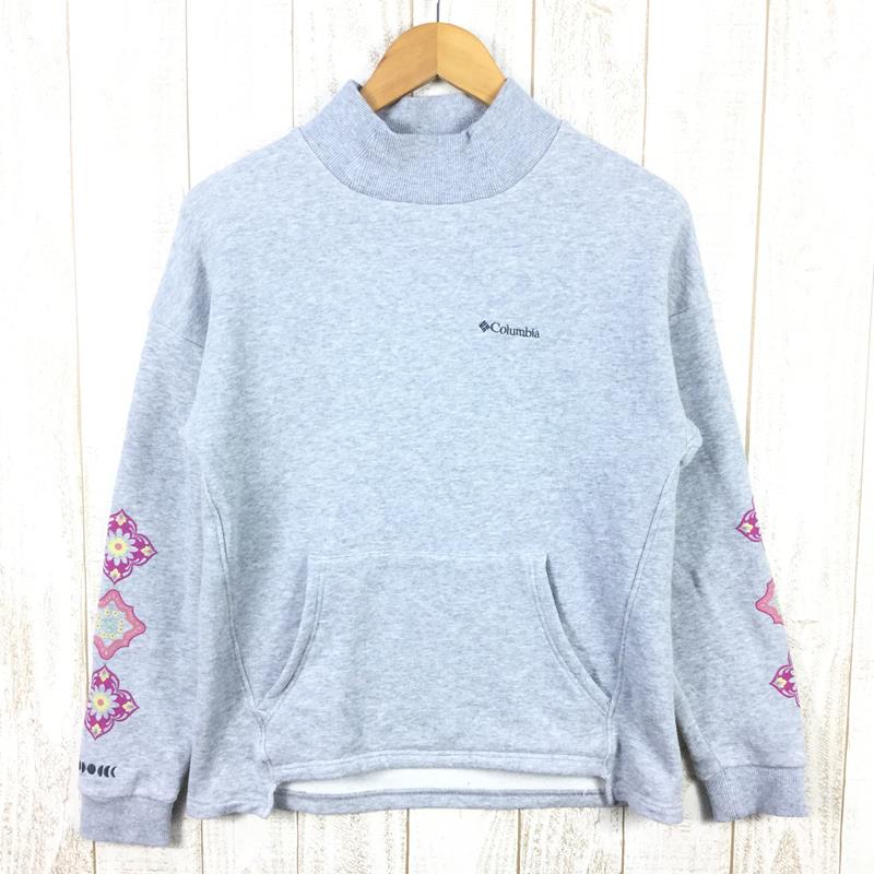 【中古】【WOMEN's M】コロンビア ツリー スワロー スウェット ハイネック TREE SWALLOW SWEAT HIGH NECK COLUMBIA PL3311 グレー系