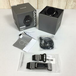 【中古】 ガーミン フェニックス 7 fenix 7 Sapphire Dual Power Ti Carbon Gray DLC / Black GPS スマートウォッチ + Hemsut Watch Bands セット GARMIN 010-0254