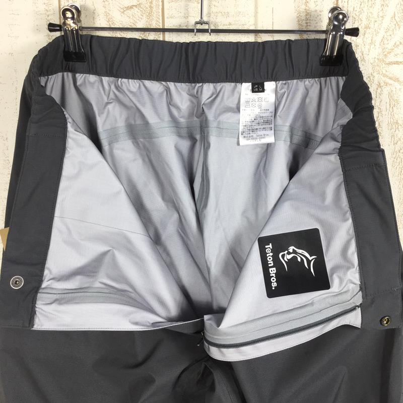 【中古】【MEN'sL】ティートンブロスヤリパンツ2.0YariPants2.0レインシェルハードシェルTETONBROSTB201-05Mグレー系