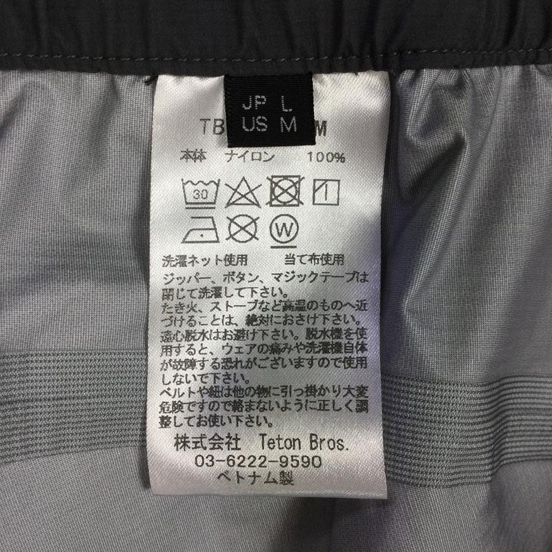 【中古】【MEN'sL】ティートンブロスヤリパンツ2.0YariPants2.0レインシェルハードシェルTETONBROSTB201-05Mグレー系