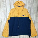 【中古】 【MEN's S】 パタゴニア 2000 ニューマティック プルオーバー PNEUMATIC PULLOVER バターナッツ ウィンドシェル ジャケット フーディ PATAGONIA 83113 Butternut / Pacific Blue