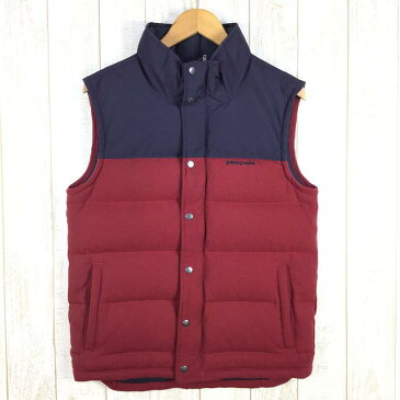 【中古】 【MEN's S】 パタゴニア ビビー ダウン ベスト BIVY DOWN VEST PATAGONIA 27585 WAX ワックスレッド レッド系