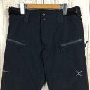 【中古】 【MEN 039 s S】 モンチュラ サンアントン プロ パンツ ST. Anton Pro Pants ゴアテックス ハードシェル パンツ MONTURA MPLT71X ブラック系