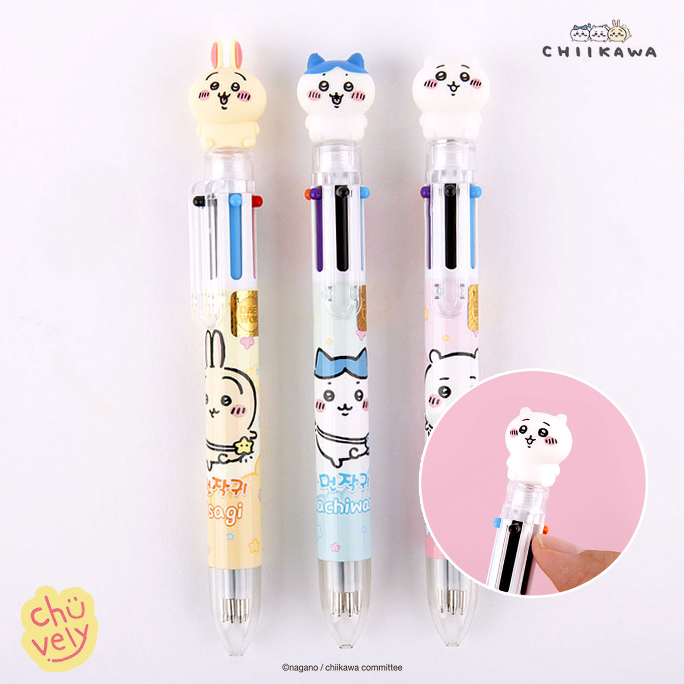 Rakuten - ちいかわ 6カラー ボールペン 韓国版 ちいかわグッズ 2025年 かわいい 女の子 ジェットストリーム 文房具 0.7 ハチワレ うさぎ グッズ 筆記具 文具 子供 こども 高学年 小学生 中学生 女子 ギフト 誕生日 プレゼント 学童 景品ツイッター X 漫画 うさぎ