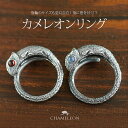 シルバー アクセサリー メンズ レディース リング スタンダードリング r0807 フリーサイズ:およそ5号から17号まで 指に巻き付く!カメレオン!フリーサイ...