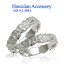 r0569-pair ペアリング ［ペアリング GIFTボックス入り2個セット Hawaiian lovers ring シルバー ペアリング ペアアクセサリー│シルバー925│ハワイアン スクロール・波 プルメリア・花