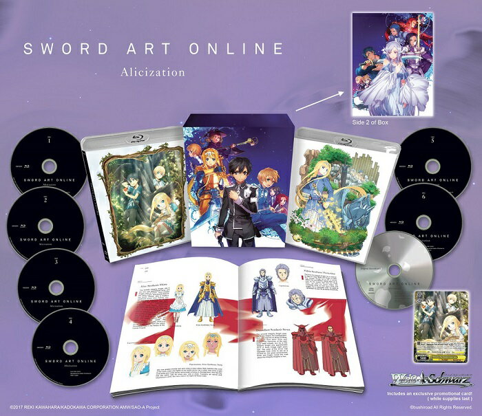 人気が高い ソードアート オンライン アリシゼーション 第3期第1部 全24話boxセット ブルーレイ Blu Ray 新しい到着 Www Most Gov La