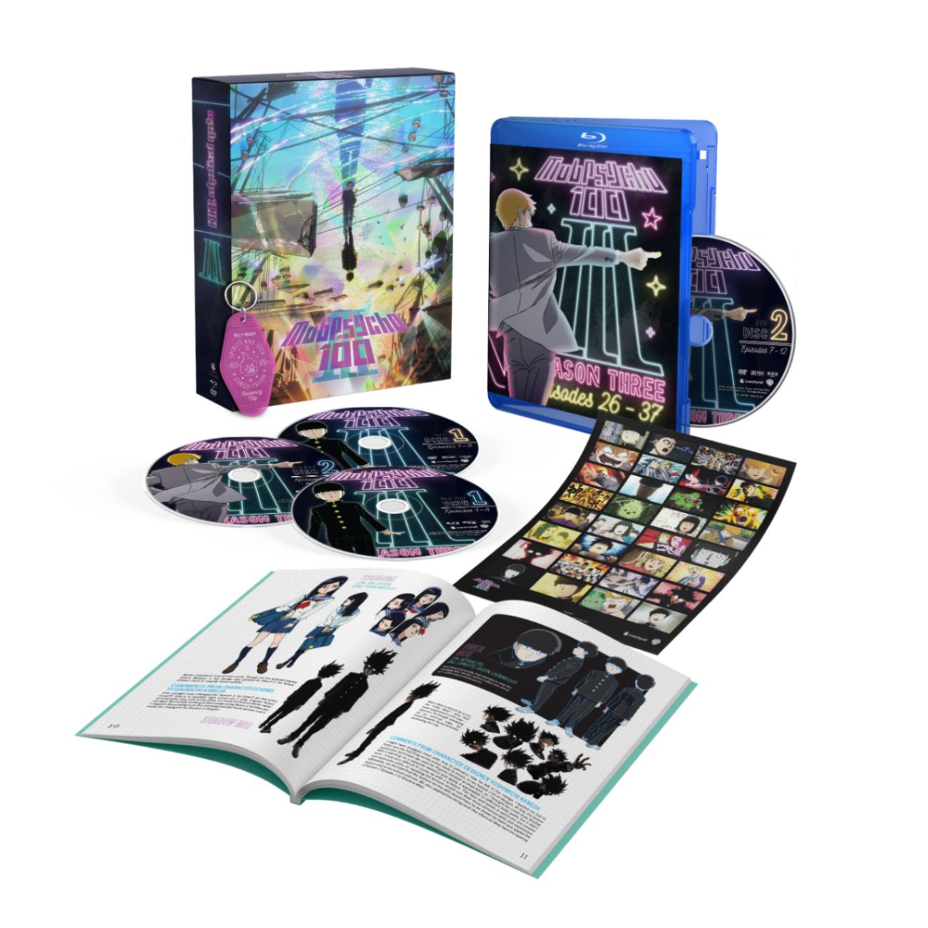 モブサイコ100 III（第3期） 全12話コンボパック 限定版 ブルーレイ DVDセット【Blu-ray】