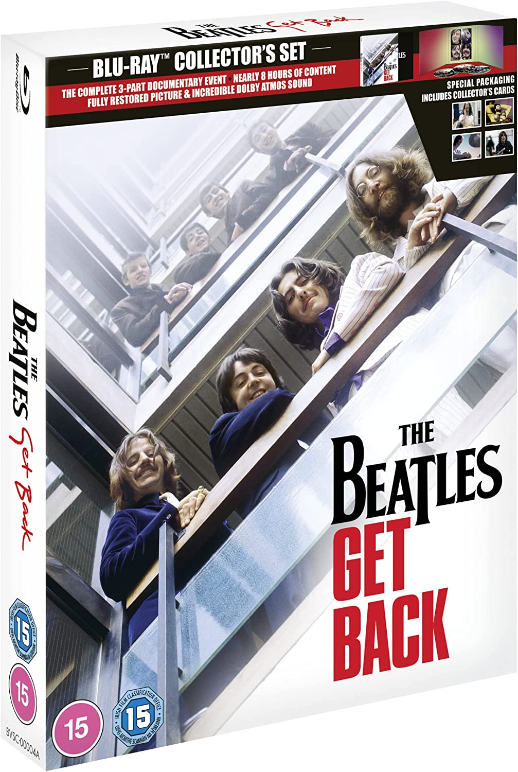 商品内容 ビートルズ ゲットバック ブルーレイ コレクターズセット The Beatles Get Back Blu-ray 輸入版 本製品は海外版の輸入品ですが、日本語字幕付きとなります。 リージョンフリーのため日本のメディアプレイヤーで再生できます。 伝説が現代に甦る、42分間のラスト・ライブ。 いま、世界は “4人"の本当の姿を知る── 『ザ・ビートルズ:Get Back Blu-ray コレクターズ・セット』 巨匠ピーター・ジャクソン監督によって、“Get Back(復活)"を掲げて集まった4人が名盤「レット・イット・ビー」に収録された数々の名曲を生み出す歴史的瞬間や、ラスト・ライブとなった42分間の“ルーフトップ・コンサート"が史上初ノーカット完全版として甦る。解散後、半世紀を超えて明かされる衝撃の真実とは? ＜商品内容＞ ・ブルーレイ(3枚組) ・特製ケース仕様 ・アートカード(4枚セット) ※発送方法※ ヤマト運輸　ネコポス　または　日本郵便ゆうパケット　追跡番号付きにて発送となります。（代引不可） ギフトラッピングはご対応できません。 ※商品の納期について※ 【在庫あり】の場合 即納。ご購入確定後、1〜2営業日（休業日除く）にて発送いたします 【取寄せ】の場合 ご購入確定後、メーカー（アメリカ，ヨーロッパ）より取り寄せ。ご注文確定後1〜3週間で弊社到着。翌日〜翌々日（休業日除く）に発送 【予約】の場合 発売後、メーカー（アメリカ，ヨーロッパ）より取り寄せ。発売から1〜3週間で弊社到着。翌日〜翌々日（休業日除く）に発送