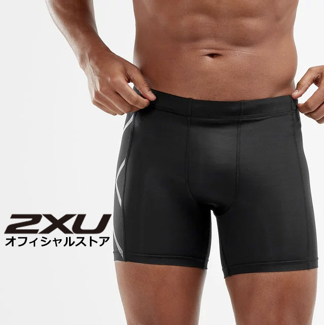 2XU メンズ コンプレッション1/2ショーツ ma4508b 1