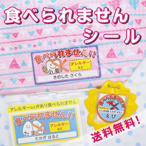 食べられませんシール(6サイズ21枚入!サインカード付)★送料無料★名前シール 防水 おなまえシール ネームシール 入学 入園準備 名入れ 幼稚園 小学校 入学準備 子供 アレルギー アレルギーシール 好き嫌い 食べられませんシール(6サイズ21枚入!サインカード付)★送料無料★名前シール 防水 おなまえシール ネームシール 入学 入園準備 名入れ 幼稚園 小学校 入学準備 子供 アレルギー アレルギーシール 好き嫌い
