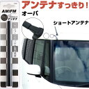 オーパ ACT ZCT10系 ラジオアンテナ ラジオ ショートアンテナ ヘリカルショート アンテナ FM 純正交換 アンテナ折れた カーアクセサリー 送料無料【...