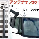 R1 RJ1 2 ラジオアンテナ ラジオ ショートアンテナ ヘリカルショート アンテナ FM 純正交換 アンテナ折れた カーアクセサリー 送料無料【FTJ】