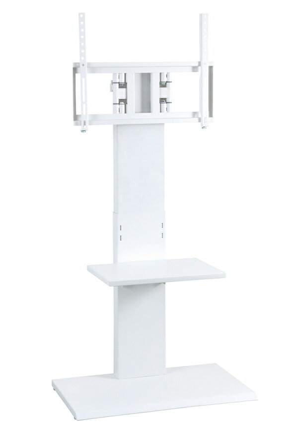 壁掛け風アングルテレビ台 ハイタイプ ホワイト テレビ台 テレビボード 高さ調節 テレビスタンド TV台 TVスタンド おしゃれ リビング 32型 50型 55型 壁面テレビ台 55インチ 60インチ スイング