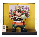 五月人形 錦彩 若武者(弓矢) 日本製 置物 陶器 飾り物 オブジェ 置き物 ミニチュア 和モダン 和風 和室 和テイスト 国産 和雑貨 男の子 かわいい レト...