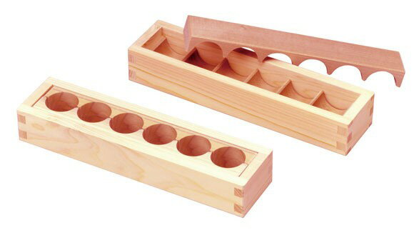 幕の内6ツ穴 キッチン 木製 日本製 おにぎり型 おむすび おにぎり器 木製 飲食店 料亭 ホテル 旅館