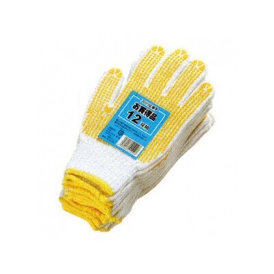 勝星産業 フレンズ（女性用） 厚手タイプ 12双組 サイズ：M ＃521M 手袋 滑りにくい すべり止め 作業用手袋 現場作業 軍手