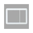 パナソニック スイッチプレート ラウンド 3連(2連接穴+1連)用 ホワイト WTC7123W(3)