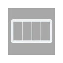 パナソニック スイッチプレート ラウンド 4連用 ホワイト WTC7104W