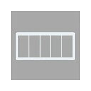 パナソニック スイッチプレート ラウンド 5連用 ホワイト WTC7105W
