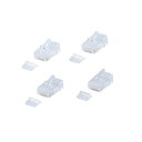 サンワサプライ RJ−45コネクタ より線 超フラットケーブル用 10個入 ADT−RJ45−10FN(2)