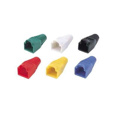 サンワサプライ モジュラーカバー 先付けタイプ 6色セット ADT−MC4