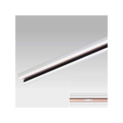 東芝 接地極付ライティングレール ＆＃8549；形 長さ2m 白 NDR0212E TOSHIBA