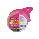 スコッチ 透明梱包用テープ 軽量物用 48mm×50m カッター付 309DSN(4)