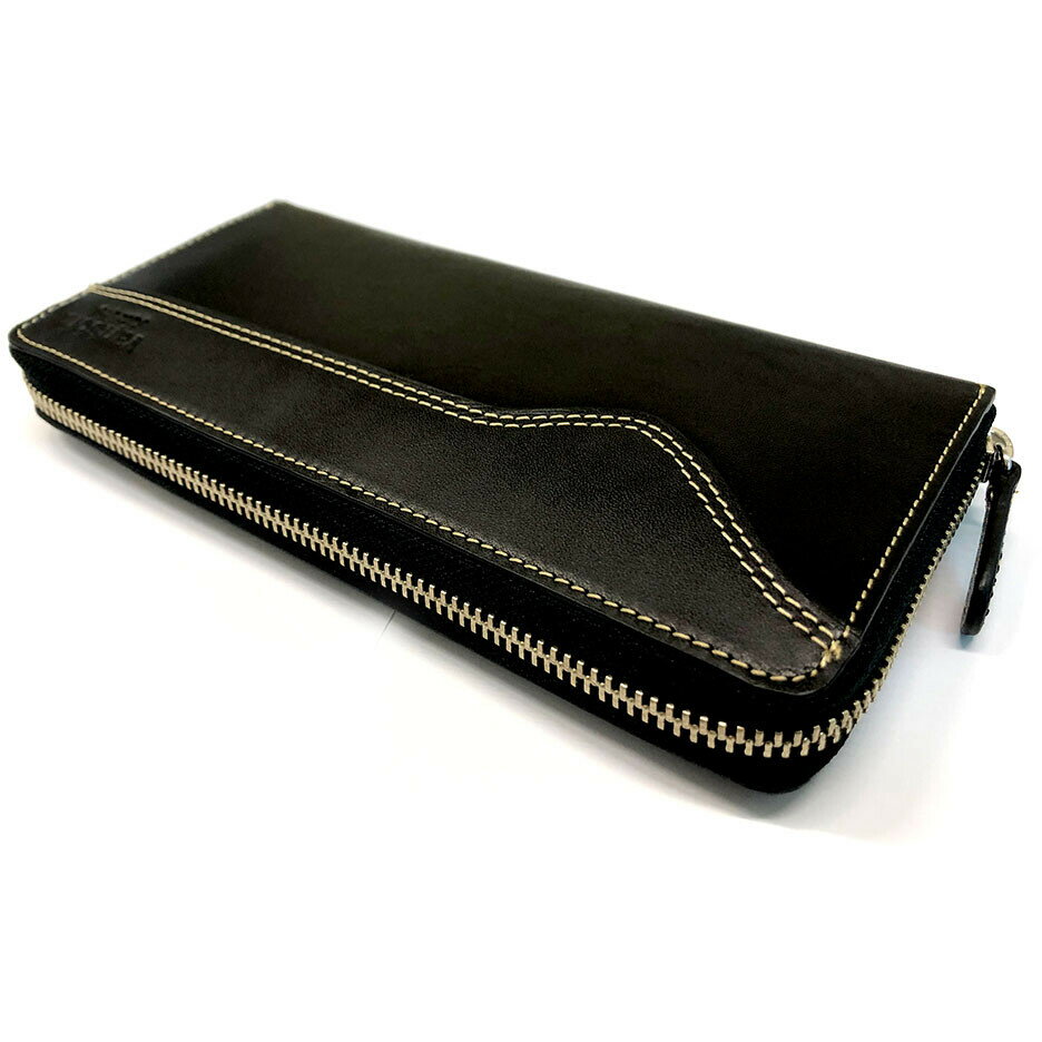 vanson ラウンドジップウォレット 財布 長財布 本革 おしゃれ 高級感 札入れ 小銭入れ カード収納
