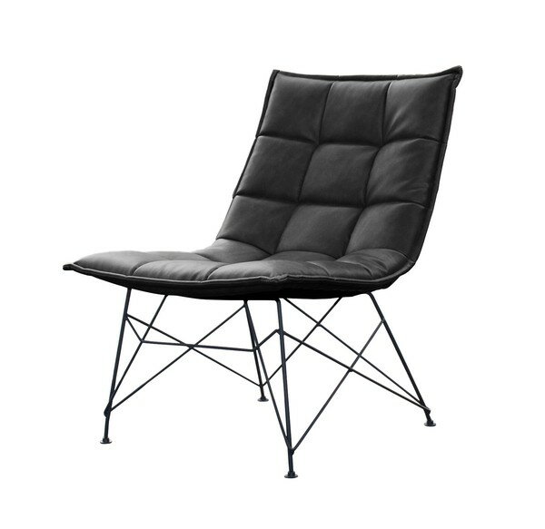 ファリーヌチェア PU BK デスクチェア リビング ダイニング チェアー 椅子 食卓 北欧 レトロ モダン ヴィンテージ カフェ風 おしゃれ