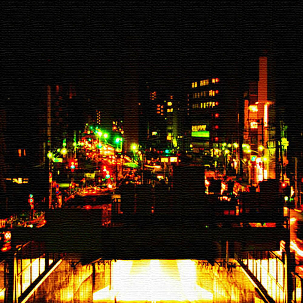 夜景写真を使ったアートパネル Sサイズ（15cm×15cm） ウォールアート 壁掛け おしゃれ 北欧 モダン 新築祝い 開店祝い 結婚祝い お洒落 玄関 寝室 リビング 応接室