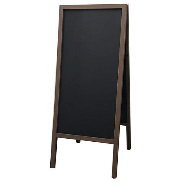 A型サインボード ブラウン チョークボード アパレル 飲食店向け 看板 黒板 カフェ 飲食店 インテリア メニューボード 立て看板 ウェルカムボード ウェディングボード おしゃれ