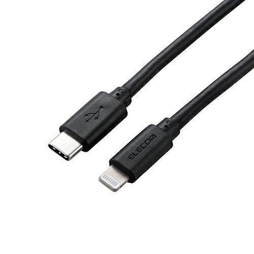 GR USB C-LightningP[u 炩 2.0m ubN MPA-CLY20BK