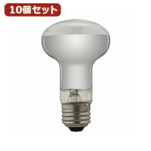 YAZAWA 10個セット レフ形白熱ランプ　RF100V57WX10
