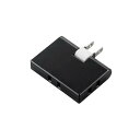 エレコム トリプルタップ(コーナータイプ) T-TR03-2300BK