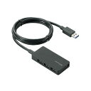 エレコム　USB3.0対応ACアダプタ付き4ポートUSBハブ　U3H-A408SBK