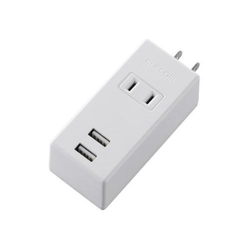 エレコム モバイルUSBタップ(縦向き) MOT-U05-2122WH