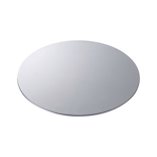 サンワサプライ アルミ製回転台(Φ220) アルミ製でデスク周りに高級感を演出、360度回転台 画面を共有するのに最適 SANWA SUPPLY