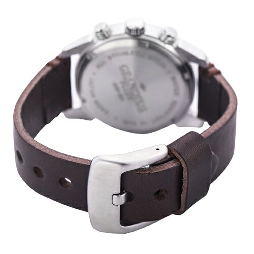 GRANDEUR グランドールプラス メンズウォッチイタリアンレザーバンドシリーズ マローネ(焦げ茶) 腕時計 革ベルト おしゃれ 高級感 大人 父の日 贈り物 プレゼント ギフト 贈答品 記念品 誕生日 贈答用 ビジネス カジュアル