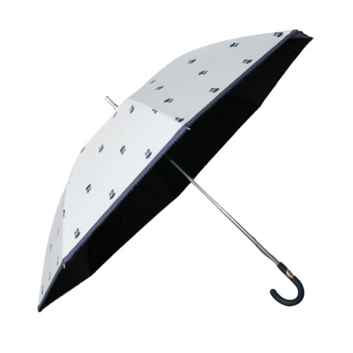 オーロラ チャムチャムマーケット CHAM CHAM MARKET 晴ショート傘 Radish ホワイト 1CM230010191