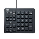 サンワサプライ 防水防塵テンキー NT-BS1BK